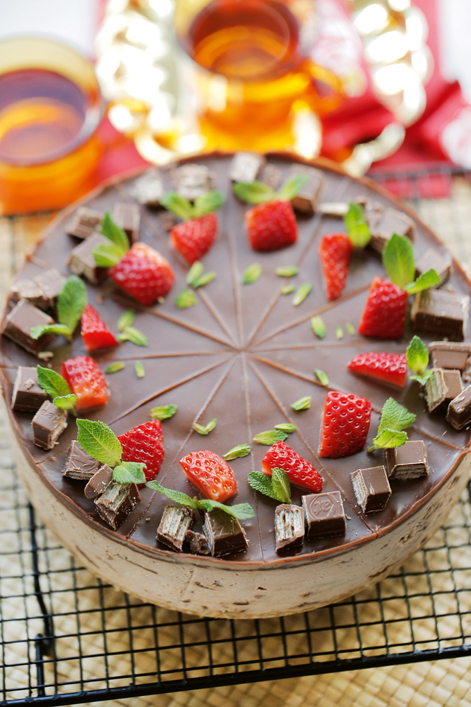 KitKat - Makkelijke no bake cheesecake! |